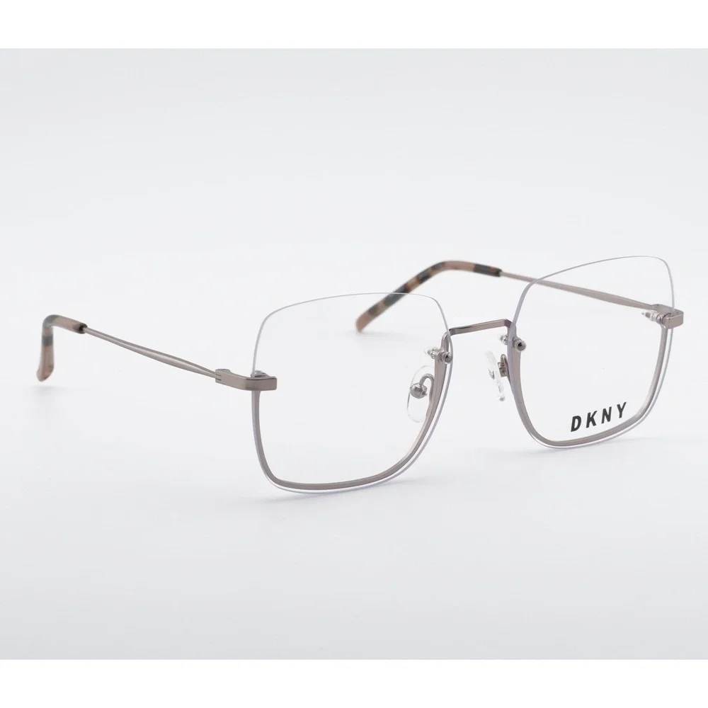 NWT Dkny DK1001-770 Gold 54mm Eyeglasses